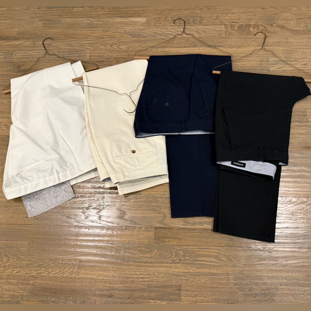 Lot of 4 pairs Men’s Bonobos Pants 36x30
